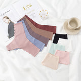 Thong Trousers Ice Silk Sexy Low-Waist Pure Lust Wind T-Pants Thin Invisible Ladies