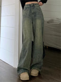 baggy boyfriend jeans with faded