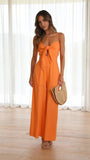 Fongt Years Of Casual Wind New Strap Sling Trend Jumpsuit 23041-Outfit