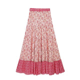 Printed Shirt 9878104 Flower Printed Skirt 9878103 Set-Outfit