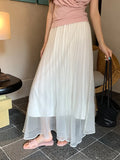 Fongt Xixi 2025 Summer New Temperament Apparent Thin High-Rise Half-Dressed Dress Dress 85190