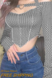 Top Women Long Sleeve T-Shirts 2 Piece Tops Halter Tanks Backless Crop Top Off Shoulder Tees Sexy Christmas