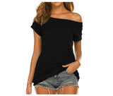Elegant Style Off-shoulder Casual Women Sexy