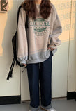 Brooklyn Graphic Crew Sweatshirt-Outfit