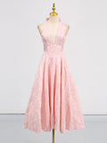 Fongt Temperament Dress Woman 2025 Summer New Sexy Style Dark Pattern High-Sensing Collar Wearing Long