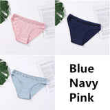 Cotton Panties Underwear Solid Women Sexy Lace Underpants Soft Briefs Set Female Intimates Plus Size Lingerie Panty