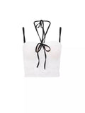 Summer New Sexy Breast Lace With Short Hanging Neck Sling Vest