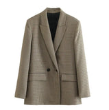 Fongt Women's Explosive Fashion Casual Temperament Commute Multi-Color Suit Long-Sleeved Coat