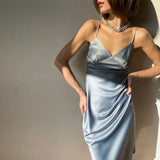 V Neck Sexy Solid Straight Pajamas Party