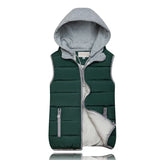2024 Autumn And Winter Cotton Horse Clip Korean Version Large Size Vest Female Vest Short Thermal Vest-Outfit