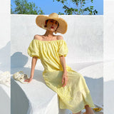Fongt Dress Women's Long Dress Design Embroidered European Quality Women's Summer