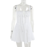 Fongt Summer Fashion Women's Dress Dresses Sweet Basics带 Suspension