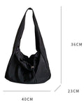 Nylon Drawstring Shoulder Bag