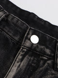 Fongt Trendy Jeans Women 2025 Autumn New Fashion Casual Multi-Pocket Design Style Pants