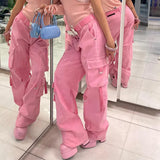 Size Friendly Y2K Cargo Pants-Outfit