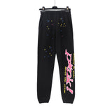 Brand Sp5der 55555 Star Printed Hoodie Pantsuit Suit For Men And Women-Outfit