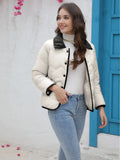 New Cotton Clothes Ins Light Cotton Padded Jacket 2024 Spring And Autumn Fashion Women's Small Fragrant Wind Coat-Outfit