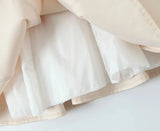 Satin Back V Backless Mini Dress-Outfit