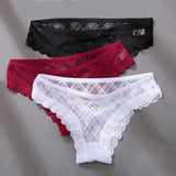Women's Lace Panties Sexy Hollow Out Briefs Female Underwear Soft Panties Breathable G String Women's Underpants