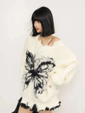 Grunge Butterfly Fluffy