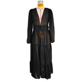2025 New Beach Bikini Coat Spinning Shawl Shawl Long Women's Swimsuit Outside The