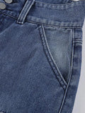 Bleached Pocket Cargo Jeans-Outfit