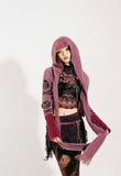 Gothic Skull Hooded