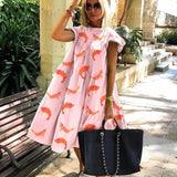 Casual Slouchy Sweet Vacation Dress