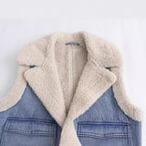 New Double-Sided Fur Integrated Pocket Vest 3548251405-Outfit