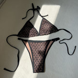 2024 New Hollow Perspective Ultra-Sexy Split Swimsuit