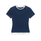 Fongt Homemade New Women's Classic Fashion Double T-Shirt 5644318
