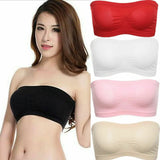 Tube Top Strapless Bandeau Sexy Bra Underwear Women Bralette Seamless Strapless