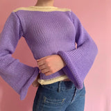 Indie Knitted Sweater-Outfit