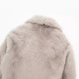 Fongt Winter New Women's Artificial Fur Effect Short Coat 4360240-Outfit