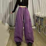 Vintage Loose Cargo Jeans-Outfit
