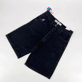 Y2k Big Boy Retro Hip-Hop Cartoon Graphics Denim Shorts Embroidered Loose Short Shinahara Short-Outfit