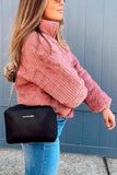 Stand Collar Puffer Coat 1028-1-Outfit