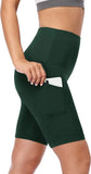 Shorts Pocket Five Points Female Fitness Training Running Cycling Tight Exercise Shorts-Outfit