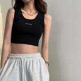 Fongt Sling Thread Vest Female Summer Versatile Show Thin Back Outside The Design Sense Of Small Outdoor Sports Top