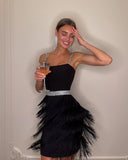Fongt Dating Dinner Famous Wind Sling Tuxedo Skirt
