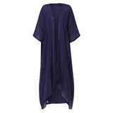 Kimono Casual Loose Solid Long
