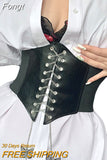 Women's Corset Binders and Shapers Waist Trainer Tie-up Tight Vest for Body Shaping/ Bodybuilding Body Shapewear