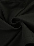 Vintage Deep V Neck Halter Crop