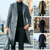 Fongt Order 2025 New Thick Haired Men's Coat Fashion Coat Wish Japan And South Korea Leisure