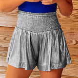 Casual Sports Loose Elastic Waist Flash