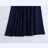 Spring Dress With Belt And Denim Breast 6164072-Outfit