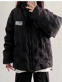Down Cotton-Padded Jacket Female 2024 New Winter Korean Department Add Thick Cotton-Padded Jacket Small Oversize Cotton-Padded Coat Tide-Outfit