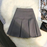 Fongt Skirt Women's Large Size 100-Fold Skirt 2025 New High-Rise Slim Small Man Anti-Walking Spring, Autumn And Winter A Short Skirt