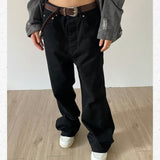 Vintage Washed Mid Rise Boyfriend Jeans-Outfit