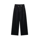 Fongt Homemade New Women's Fashion Double-Fashion High Waist High-Legged-Legged Jeans 8197/232